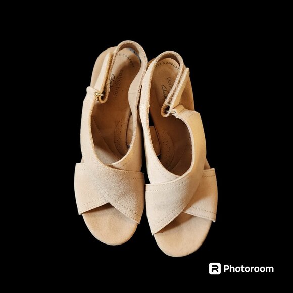 Clarks wedge sandals - Picture 3 of 6